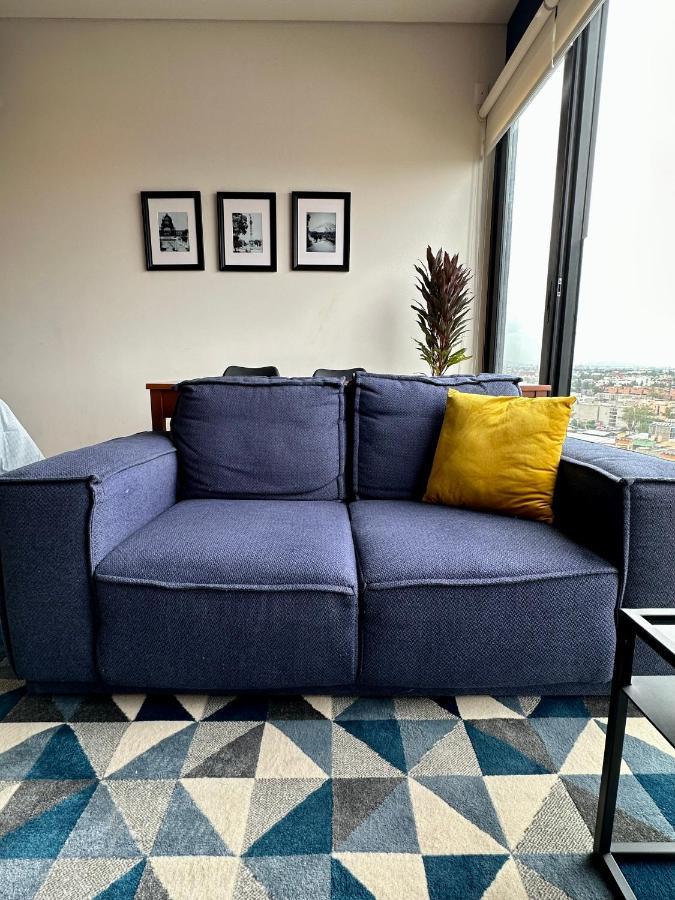 Loft Con Increible Vista Zona Polanco Condesa - Gym Y Business Center Apartment Kota Meksiko Bagian luar foto
